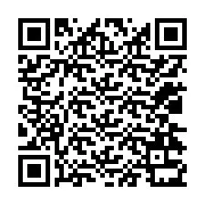 QR-код для номера телефона +12034331579