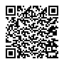 QR код за телефонен номер +12034331583