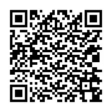 QR kód a telefonszámhoz +12034344830