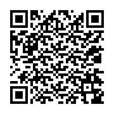 Kod QR dla numeru telefonu +12034346548