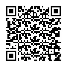 QR Code สำหรับหมายเลขโทรศัพท์ +12034354862