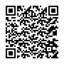 QR-код для номера телефона +12034355301