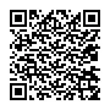 QR-koodi puhelinnumerolle +12034355306