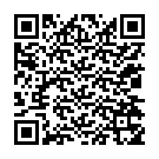 QR kód a telefonszámhoz +12034355994