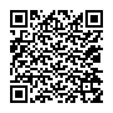 QR-koodi puhelinnumerolle +12034355999