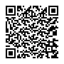 Código QR para número de teléfono +12034356000