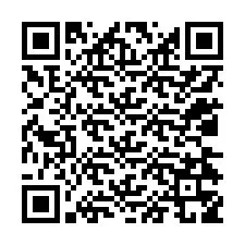 Kod QR dla numeru telefonu +12034359128