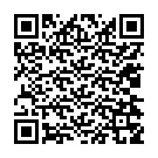 QR-код для номера телефона +12034359132