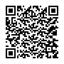 QR kód a telefonszámhoz +12034359139