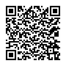 Codice QR per il numero di telefono +12034369921