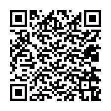 QR-koodi puhelinnumerolle +12034369927