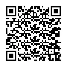 QR-код для номера телефона +12034369933