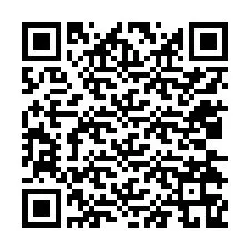 QR-kood telefoninumbri jaoks +12034369936