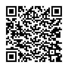 QR kód a telefonszámhoz +12034389236