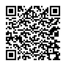 QR-koodi puhelinnumerolle +12034394135