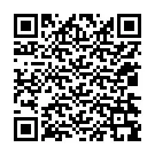 QR-koodi puhelinnumerolle +12034399454