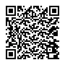 Codice QR per il numero di telefono +12034400329