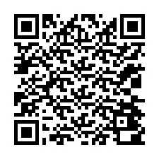 QR-code voor telefoonnummer +12034400331