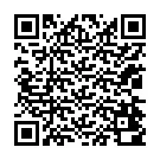 Kode QR untuk nomor Telepon +12034400525