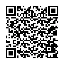 QR-koodi puhelinnumerolle +12034401859