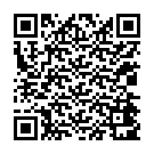 QR-koodi puhelinnumerolle +12034401860