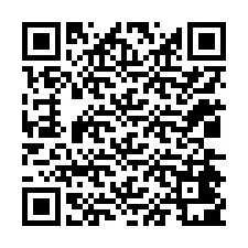 QR-koodi puhelinnumerolle +12034401861