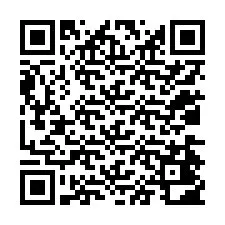 QR Code pour le numéro de téléphone +12034402118