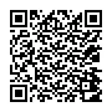 Código QR para número de telefone +12034402289