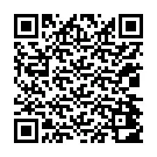 QR kód a telefonszámhoz +12034402290