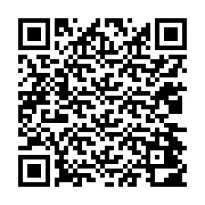 QR код за телефонен номер +12034402292