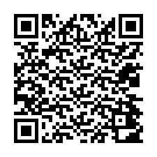 QR-koodi puhelinnumerolle +12034402297