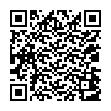 QR код за телефонен номер +12034403058