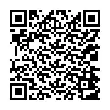 Codice QR per il numero di telefono +12034403060