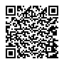 Codice QR per il numero di telefono +12034403062