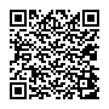 QR kód a telefonszámhoz +12034403063