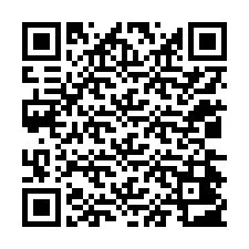 QR-код для номера телефона +12034403064