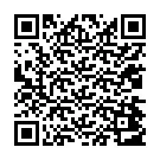 Kode QR untuk nomor Telepon +12034403242