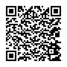 Codice QR per il numero di telefono +12034403325