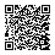 Código QR para número de telefone +12034403328