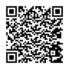 Kode QR untuk nomor Telepon +12034403746