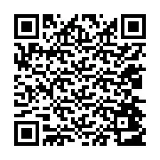 QR kód a telefonszámhoz +12034403776