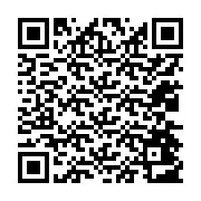 QR-code voor telefoonnummer +12034403777