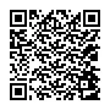 QR-koodi puhelinnumerolle +12034403779