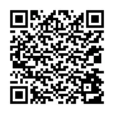 Kode QR untuk nomor Telepon +12034403780