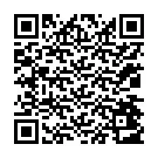 QR kód a telefonszámhoz +12034403781