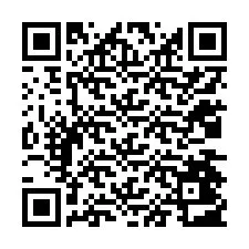 QR-code voor telefoonnummer +12034403782