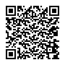 QR-код для номера телефона +12034404016