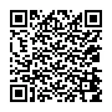 QR код за телефонен номер +12034404018