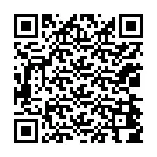 Kod QR dla numeru telefonu +12034404025