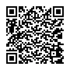 Kode QR untuk nomor Telepon +12034407838